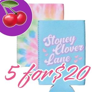 Stoney Clover Lane X Target 2 Standard Size Printed Drink Cozies Can Sleeves